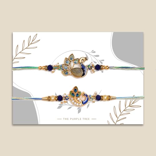 Image of The Purple Tree Rakhi for Brother - Rakshabandhan Gift for Bhai
