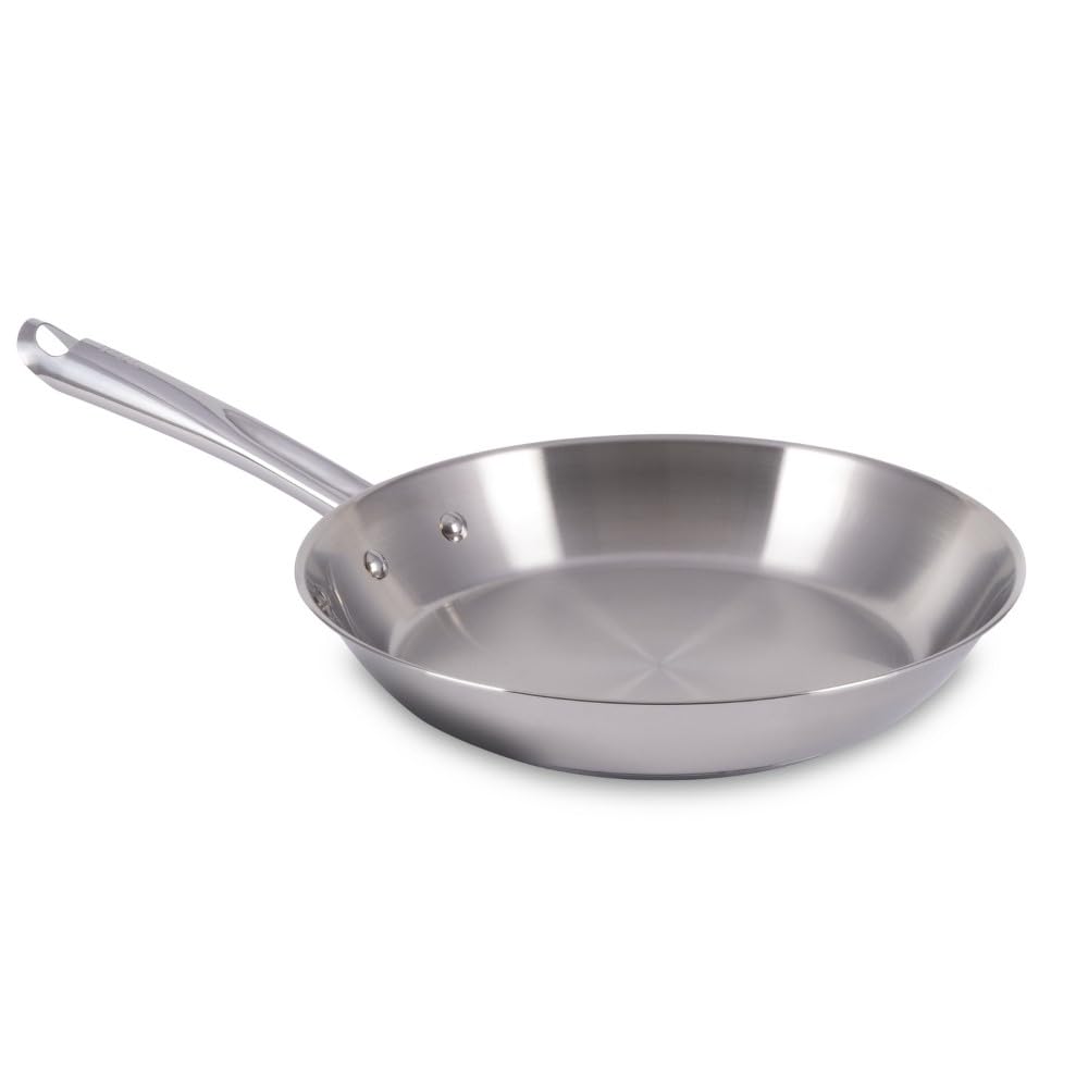 T-Fal Gourmet Stainless Steel Fry Pan 12.5 Inch Skillet
