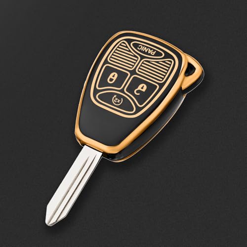 Carcasa de llave Jeep Patriot acabado TPU premium elegante 6