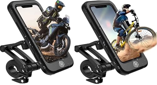 Waterproof 360° Rotatable Bike Phone Mount for 4-6.7