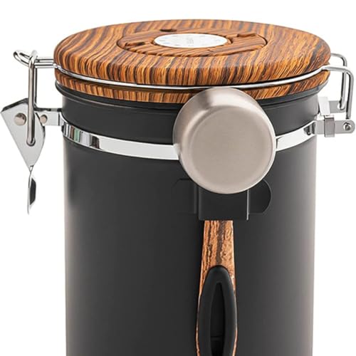 Bote hermético para café de 1800 ml con rastreador de fecha de tueste 3