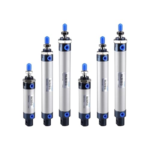 Vérin pneumatique MAL 16mm course 400mm actionneur linéaire double action - 2
