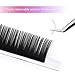 Eyelash Extensions FADLASH D Curl Lash Extensions Mixed Tray 8-14mm 0.20mm Silk Classic Eyelash Extensions Supplies (0.20-D, Mix 8-14mm)