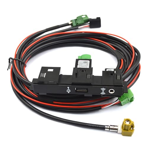 �_�C���N�g�t�B�b�g USB �[�d��\�P�b�g���� 5TA863324B 5Q0035724 �ꕔ�̃��f���p ABS �n�E�W���O USB �W���b�N�A�_�v�^�[�t��