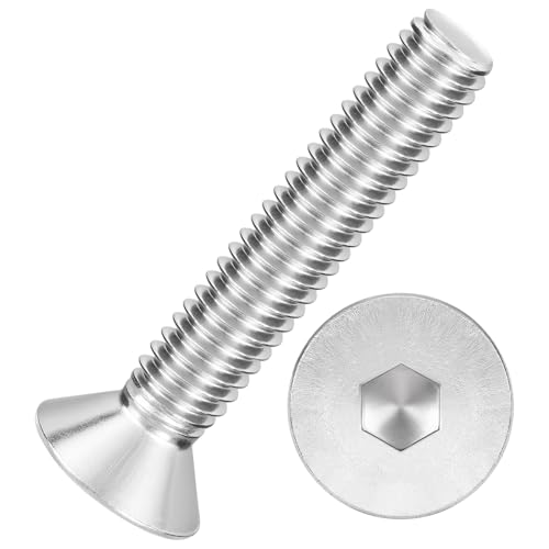 Kozelo 40Pcs boulon tête fraisée M4-0.7x22