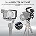 NEEWER CA011 FX3/FX30 Camera Cage Kit Compatible with Sony FX3 FX30 DJI RS4 RS3 RS2, Video Rig Stabilizer with CA007 Top Handle 3/8