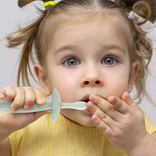 Toyvian Escova de Dentes para Bebês Com Base de Sucção Protetor Anti-Sufocamento Escova de Dentes pa