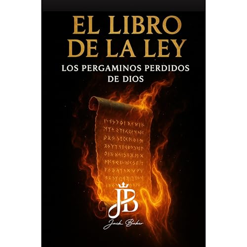 EL LIBRO DE LA LEY: LOS PERGAMINOS PERDIDOS DE DIOS Audiolibro Por Jack Baker arte de portada