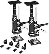 JACK BOSS ハンドリフティングツールジャッキ耐荷重約163kg キャビネットジャッキ 0～59cm ハンドサポートシステム 壁リフトキャビネット設置用 修理用 省力 多機能 2パック