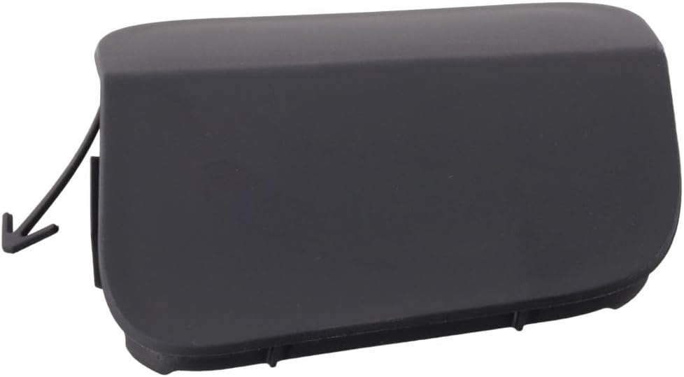 for Toyota Highlander 2020 2021 2022 2023 Tow Hook Cover Driver Side | Front | Plastic | Primed | Replacement for TO1029140 | 521280E933