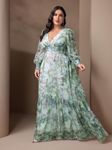 Image of TOLEEN Women's Plus Size Sequin Dress Luxurious Style Formal Cocktail Evening Party Maxi Dresses