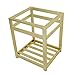 Kingston Brass VSP2522A7 Kingston Commercial Console Sink Base, Brushed Brass