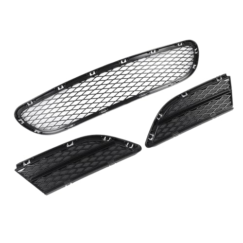 Rejilla central inferior de parachoques ABS premium compatible con Serie 3 E90 E91 4