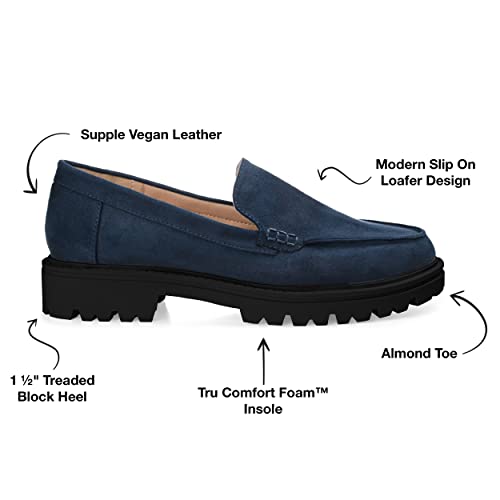 Image of Journee Women's Comfort System Erika Medium and Wide Width Loafer