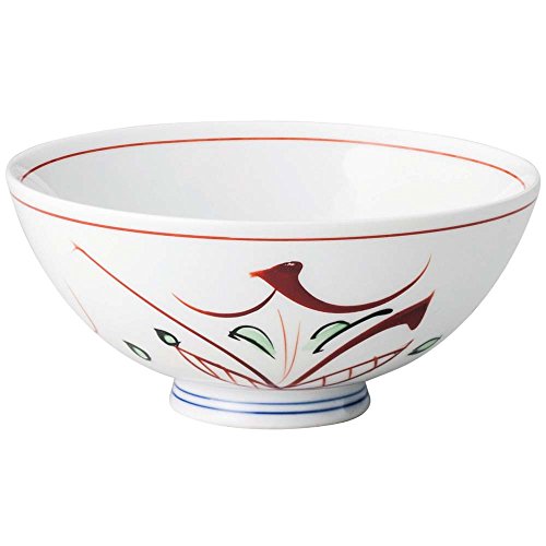 山下工芸 飯碗 強化磁器 φ11.7×5.3cm 京小花中平