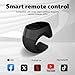 Bluetooth Page Turner Scrolling Ring for TikTok,Remote Control for iPhone & Android,Hands Free Camera Shutter, Video Recording & Music Remote Controller (Black)