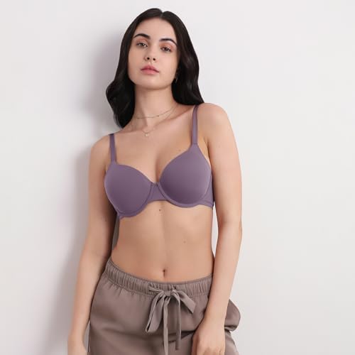 Image of Wacoal Women's Everyday Elegance|Padded|Wired|Full Cup|Everyday Wear|Smooth Finish|T-Shirt Bra