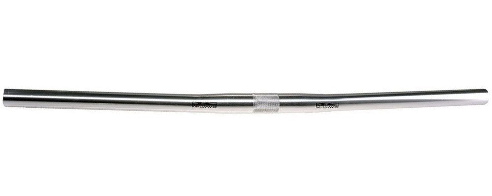 M-WAVE Alloy Flat Handlebar 25.4mm / 620mm Fixie, Fixed Gear MTB 