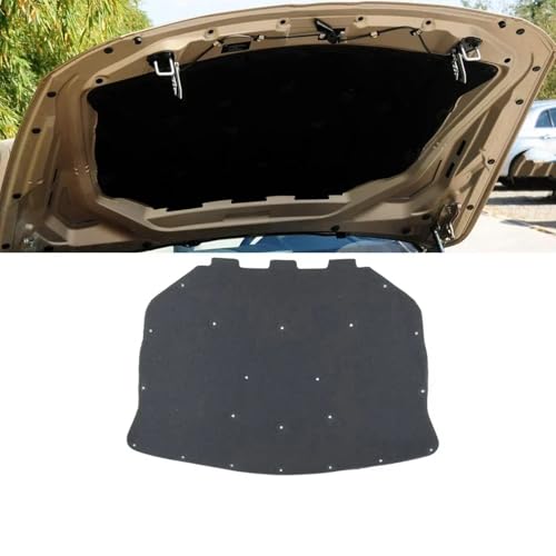 Isolation phonique et thermique de capot en coton pour BMW F10