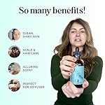 Pure Rosemary Essential Oil with Dropper - Undiluted Rosemary Oil for Hair Skin and Nails and Refreshing Aromatherapy Oil for Diffusers - Essential Oil for Cleansing Dry Scalp Care 4oz - Image 3