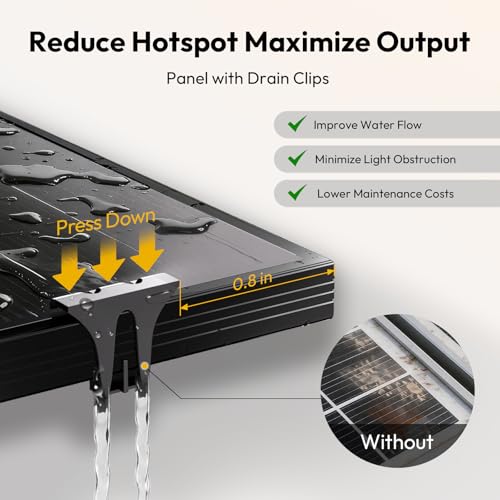 Image of JJN Bifacial 2PCS 425 Watt Solar Panel, N-Type 16BB 850W Solar Panels, 25% High Efficiency Monocrystalline Solar Module for 12V /24V /48V PV System for Homes Rooftop Farm RV and Off-Grid Applications