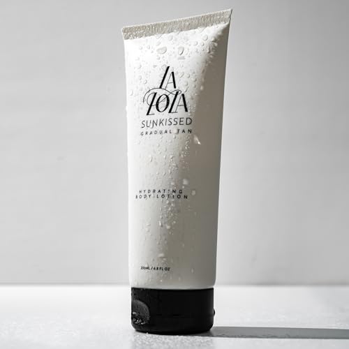 LALOLA Sunkissed Hydrating Self Tanning Lotion, Gluten Free, Vegan + Cruelty Free Self Tanner,...