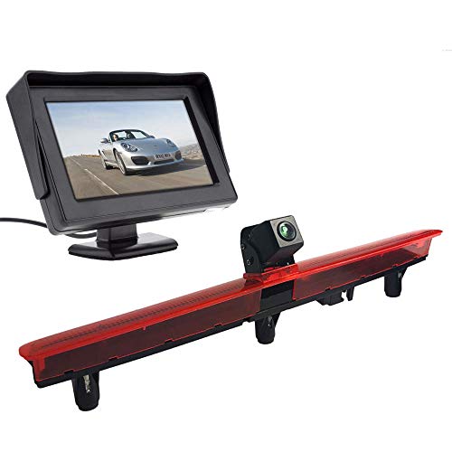 HD Rückfahrkamera + 4,3 Zoll Monitor Für VW T6 Transporter Ab 2016 – Wasserdicht & Nachtsichtfähig