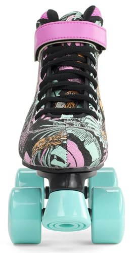 Miniatura 4 de Sfr Vision Ii Patines, Unisex Niños, Rosa Floral , 34 Eu
