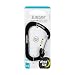 Locking Carabiner Clip, Black, 2 in.