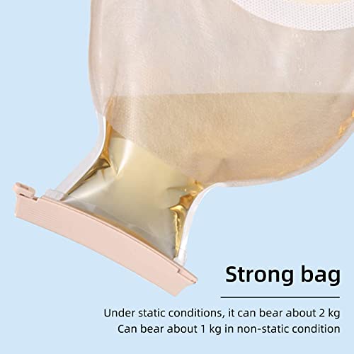 20 Pcs Ostomy Supplies,15 Pcs Two Piece Colostomy Bags With Closure, 5 Pcs Skin Barriers With Hydrocolloid & Non-Woven Border,Ostomy Bag For Ileostomy Stoma Care #TOP6