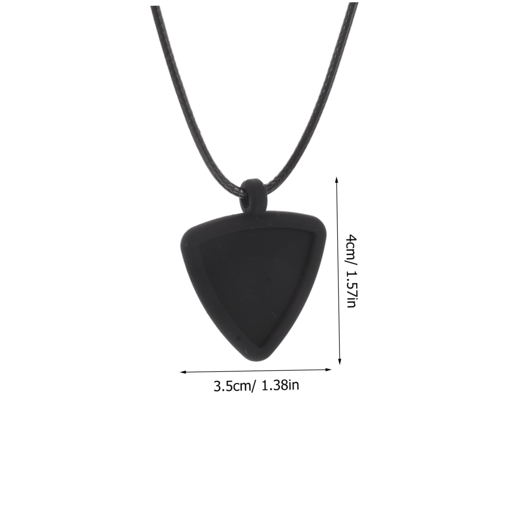 Milisten Guitar Pick Holder Necklace Multi Use Pendant for Guitarists Comfortable Dual Functionality Storage Display Accessory for Beginners and Enthusiasts