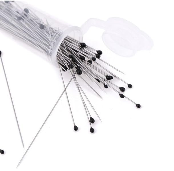 Image of Entomology Pins 0.38 mm, 50 Pieces | Stainless Steel Insect Specimen & Butterfly Collection Pin | Rust-Resistant Precision Mounting Pins for Collectors, Students & Laboratories