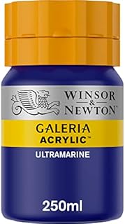 Winsor & Newton, Acrylic paint, ultramarine, 250 ml (Pack of 1)