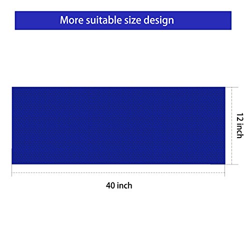 Cooling Towel 20 Pack (40"x12") Ice Towels, 160GSM Soft Breathable, Super Absorbent, Quick Cold Towel, for Bowling, Yoga, Travel, Camping, Golf, Football, Hiking, Outdoor Work - Image 4