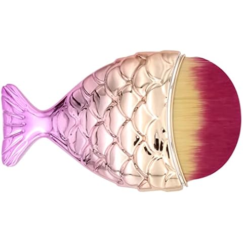 Nail Art Dusting Brush for Removal of Nail Filing Before Application of Nail Polish Varnish Cover