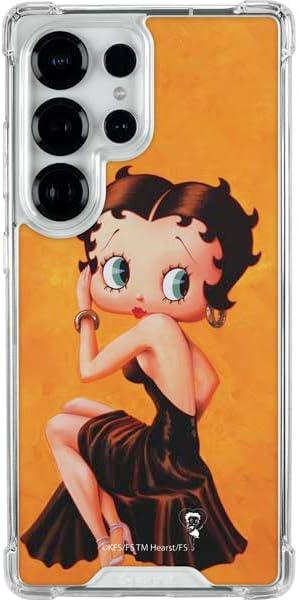 Skinit Clear Phone Case Compatible with Galaxy S25 Ultra - Officially Licensed Betty Boop The Artist Design