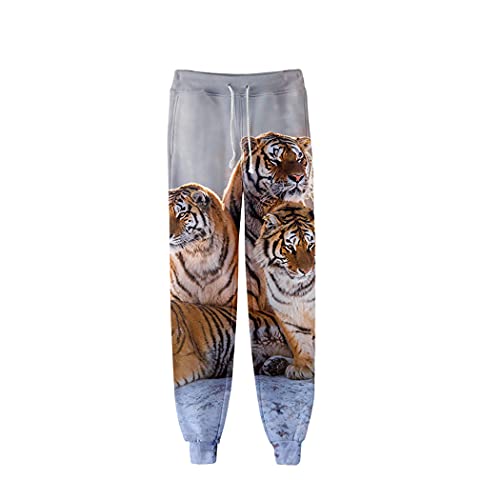 Pantalon de survêtement décontracté animal style urbain