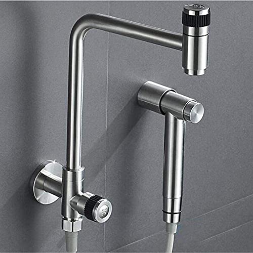 Grifo de cocina morado de pared con función de bidet independiente 2