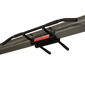 Firstlaw Fitness – 600 LBS Weight Limit – I-Beam Pull Up Bar – Long Bar with Bent Ends – Durable Rubber Grips – Red Label Made in The USA!