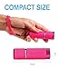 LUX-PRO LP395-PK Gels Glow in Dark 9 LED Flashlight, Pink