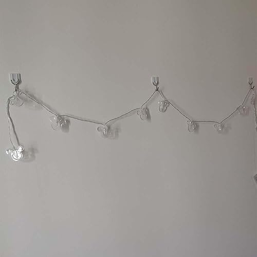 Miniatura 4 de Lámpara romántica decorativa de 5.4 ft 10 LEDs de dibujos animados de animales de ratón, luz romántica para el hogar, interior, dormitorio, fiesta,