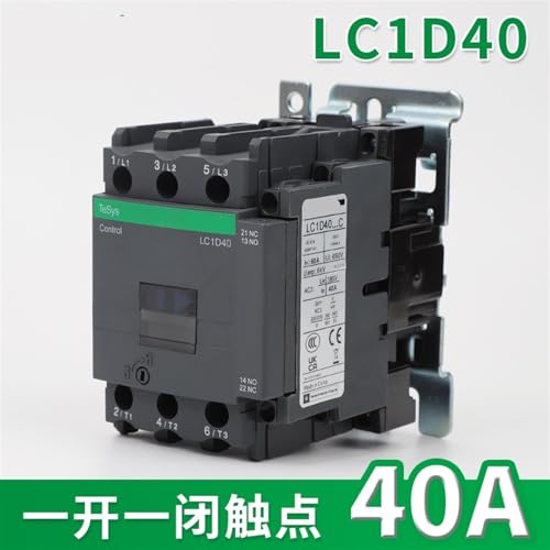 Contacteur CA LC1D40 24V triphasé inverseur moteur et automatisme de tableau électrique - 2