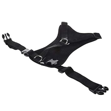 ELECTROPRIME Black Universal Fit Car Vehicle Dog Pet Seat Safety Belt Harness L M7G3