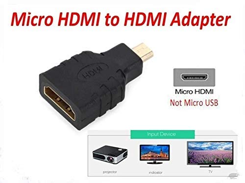 LS-LAPSTER-Quality-Assured-Micro-HDMI-Adapter-HDMI-Female-Type-A-to-Micro-HDMI-Male-Type-D-for-Raspberry-pi-4-Gold-Plated-Connector-Converter-Adapter-Not-Micro-USB