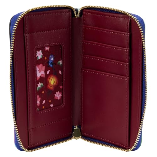 Loungefly DISNEY MULAN CASTLE ZIP AROUND WALLET4