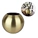Produktbild Blumenvase Kugel Gold Edelstahl Bodenvase Dekovase Blumenvase für deko Blumentopf Vase Gefäss Kleine Vasen für Tischdeko 14 * 12 * 8,2 cm