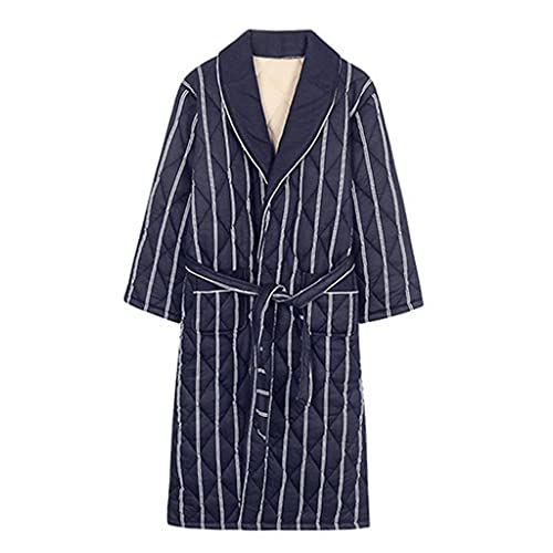 Peignoir d'hiver pour hommes ample contre le froid et les frissons