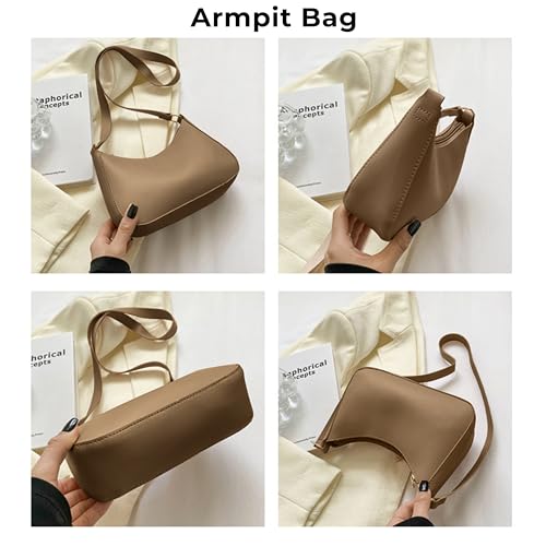 Image of Kraptick Hand Bag - Stylish Small Shoulder Bag for Women, Mini Shoulder Purse, Casual Lightweight Sling Bag for Women, Crossbody Bag for Ladies, Women's Travel Handbag