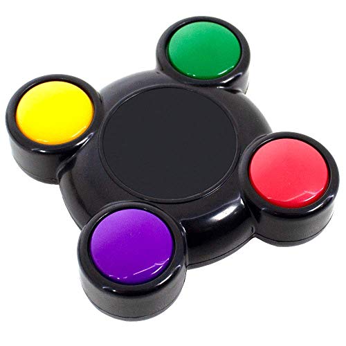 Wellys Gedächtnistrainer Lichterspiel, Merkspiel, Gedächtnisspiel, 6x6x2,5 cm