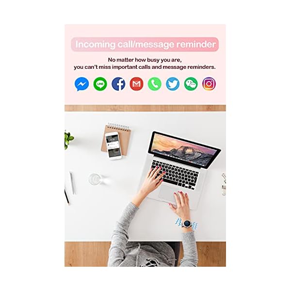 CatShin Smart Watch for Android Phones and iOS Phones - Smartwatch for Women Fitness Tracker